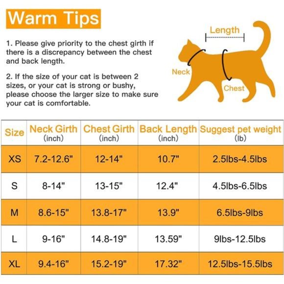 2 Packs Knitted Cat Sweater Thanksgiving Turkey Sweater for Kitten & Cats - Picture 6 of 7